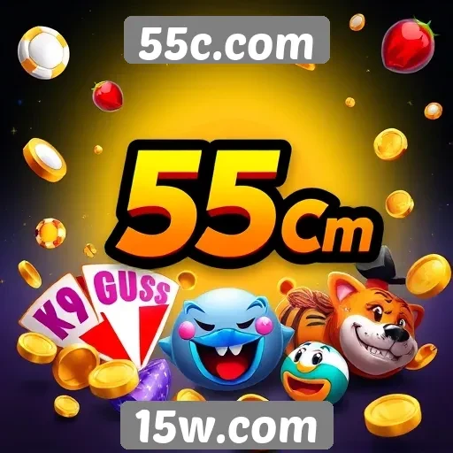 Visão geral dos jogos disponíveis em 55c.com