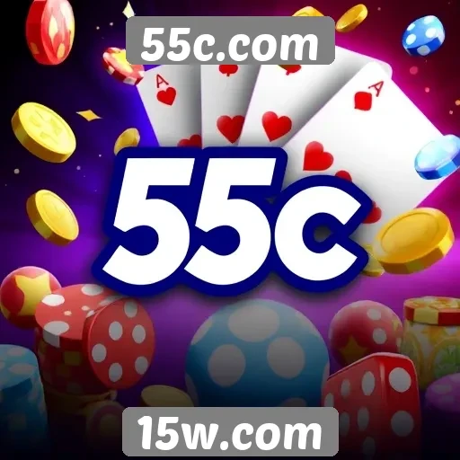 Variedade de jogos disponíveis em 55c